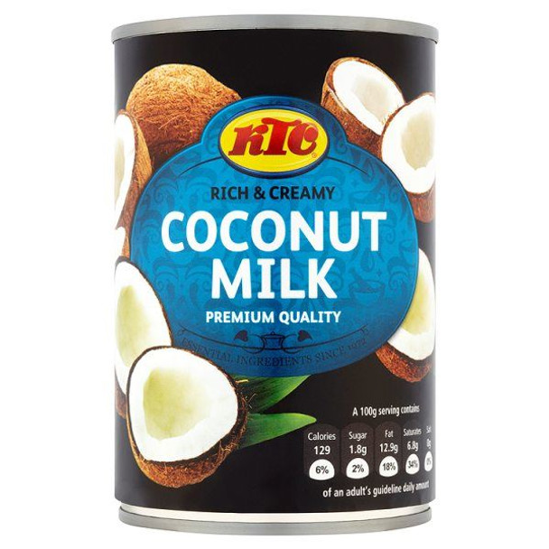 KTC Coconut Milk - 400ml (pack of 12)