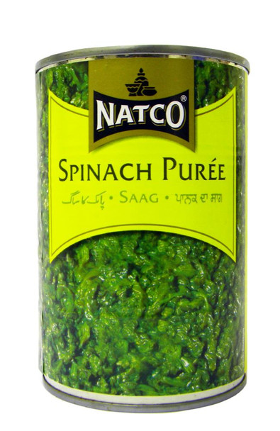 Natco - Spinach Puree - 395g (pack of 2)
