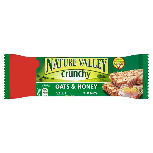 Nature Valley Oats & Honey Bar - 42g - Pack of 3 (42g x 3)