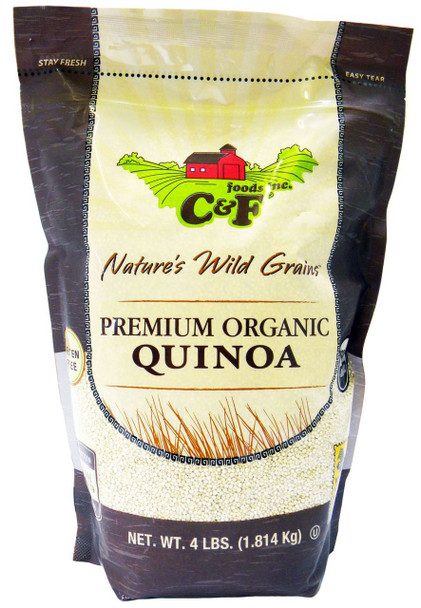 Natures Wild Grains - Premium Organic Quinoa Grains - Gluten Free (1.81kg)