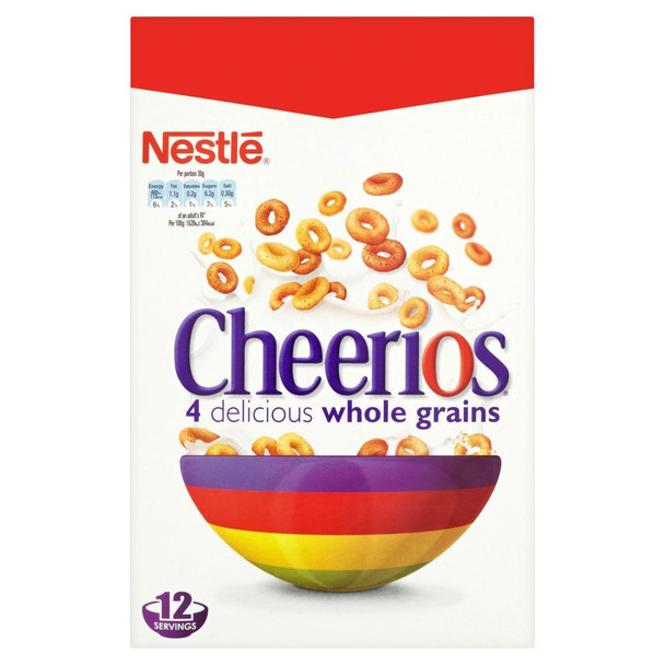 Nestle Cheerios - 375g - Single Pack (375g x 1 Box)