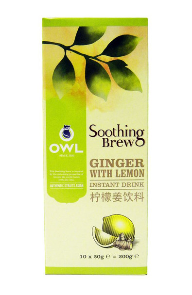 Owl Brand - Ginger with Lemon Soothing Brew - 200g