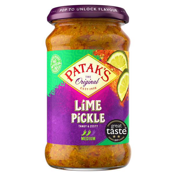 Patak's Lime Pickle - 283g (pack of 2)