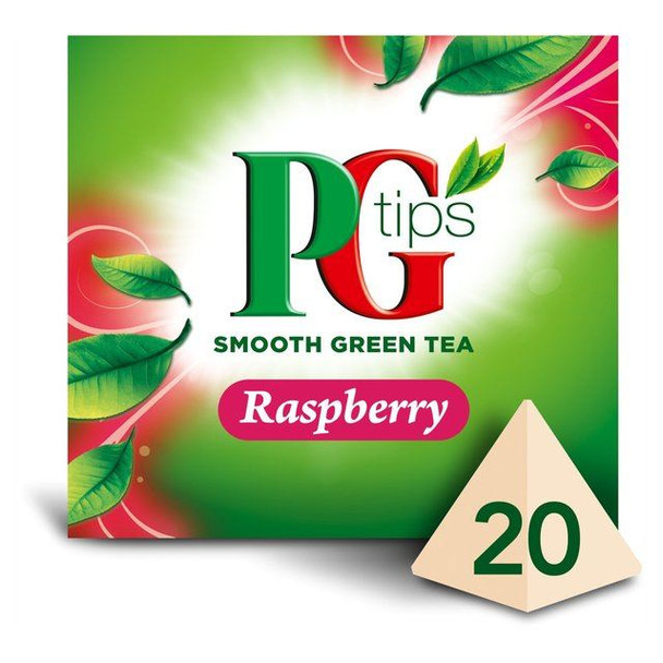 PG Tips Green Tea Raspberry - 20's