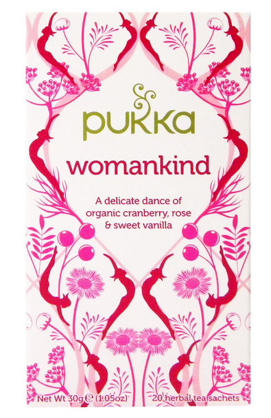 Pukka Tea - Womankind - (Pack of 2) 30g net weight each