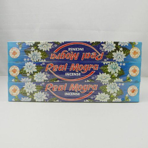 Real Mogra Incense Sticks. Pack of 12