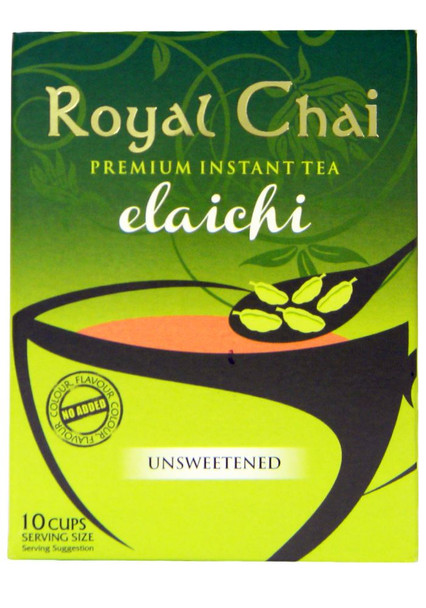 Royal Chai - Premium Instant Tea - Cardamom (unsweetened) 180g Royal Chai - Premium Instant Tea - Cardamom (unsweetened) 180g