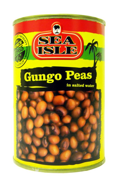 Sea Isle - Gungo Peas in Salted Water - 400g (pack of 2)