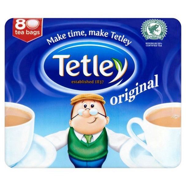 Tetley Original Tea Bags - 80's