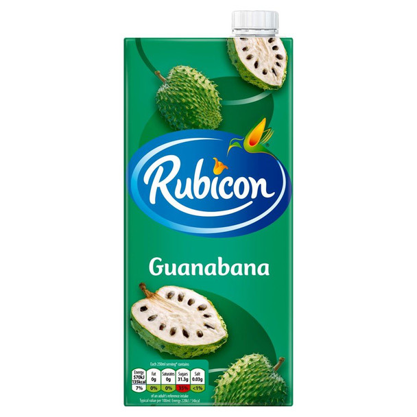 Rubicon Guanabana - 1ltr - Single Box (1ltr x 1)