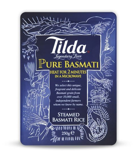 Tilda Steamed Basmati Pilau Rice - 250g