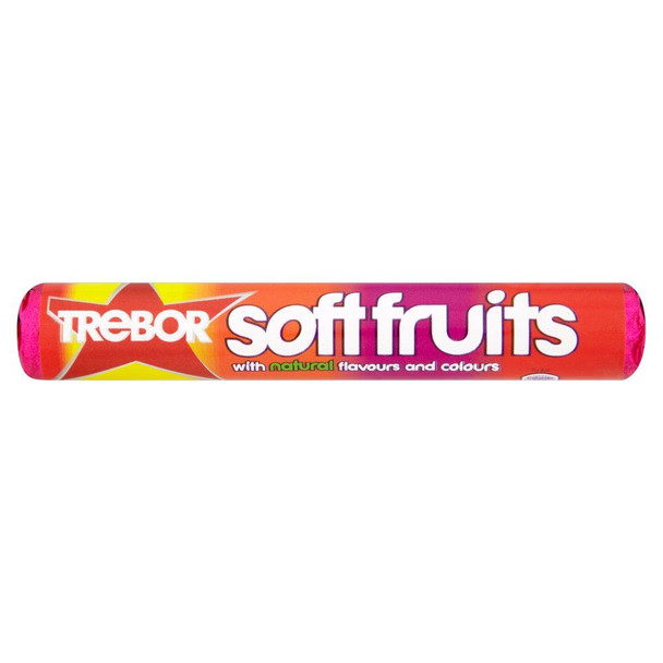 Bassetts Softfruits Roll - 40g - Pack of 3 (40g x 3 Rolls)