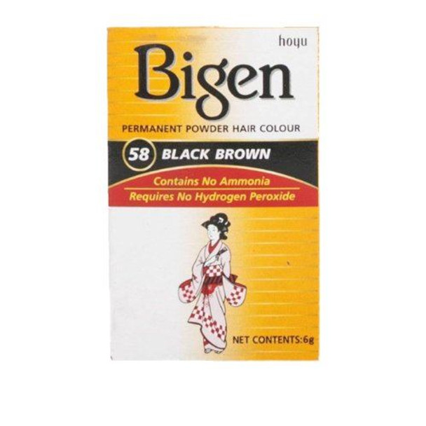 Bigen 58 - Black Brown (pack of 3)