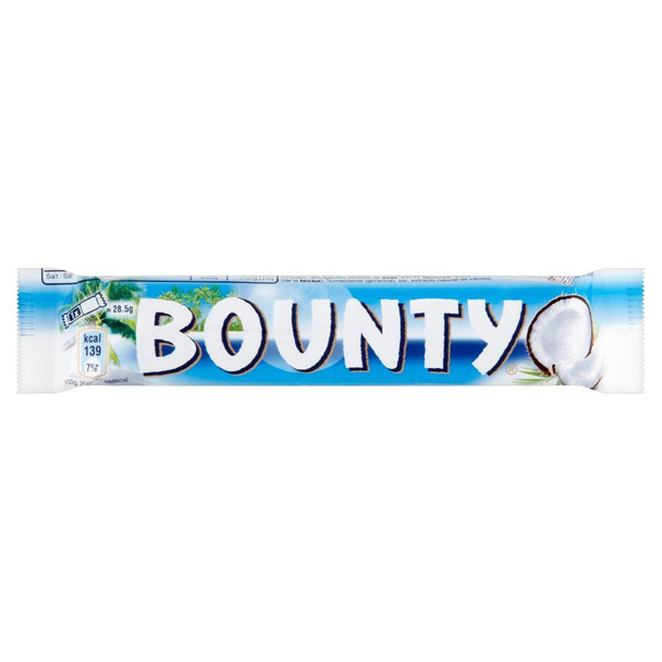 Bounty - 57g - Pack of 12 (57g x 12 Bars)