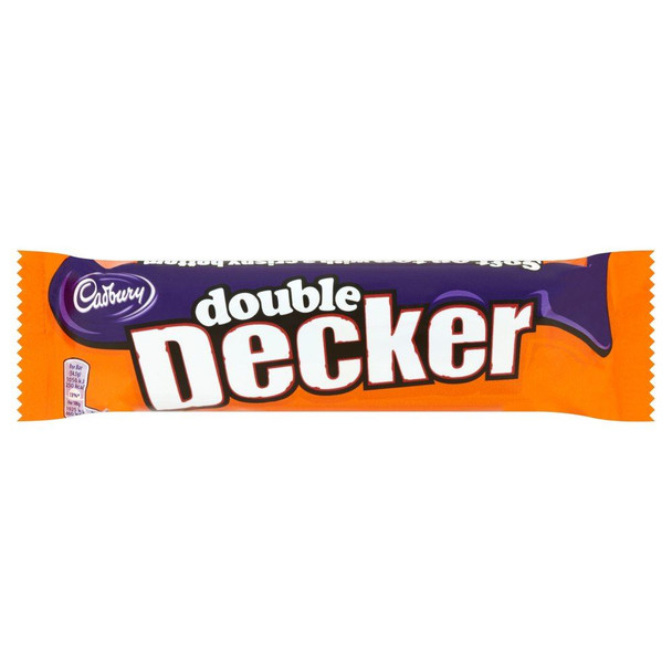 Cadburys Double Decker - 55g - Pack of 6 (55g x 6 Bars)
