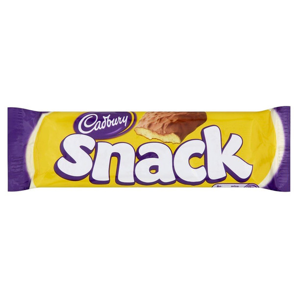 Cadburys Shortcake Snack Bar - 43g - Pack of 6 (43g x 6 Bars)