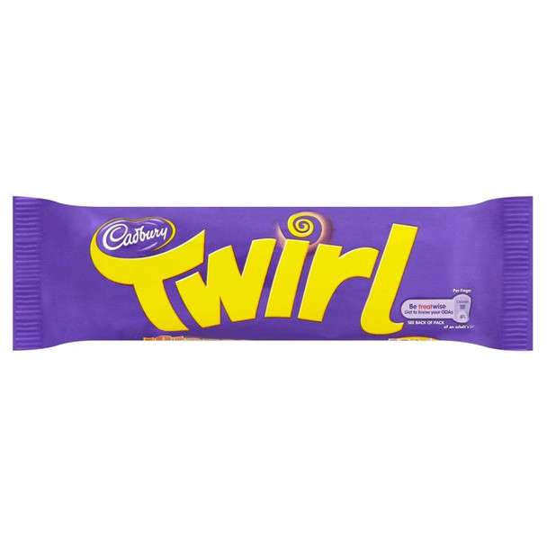 Cadburys Twirl - 43g - Pack of 6 (43g x 6 Bars)