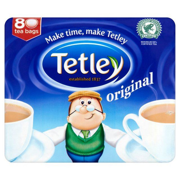 Tetley Original Tea Bags - 80's - Pack of 2 (80's x 2)