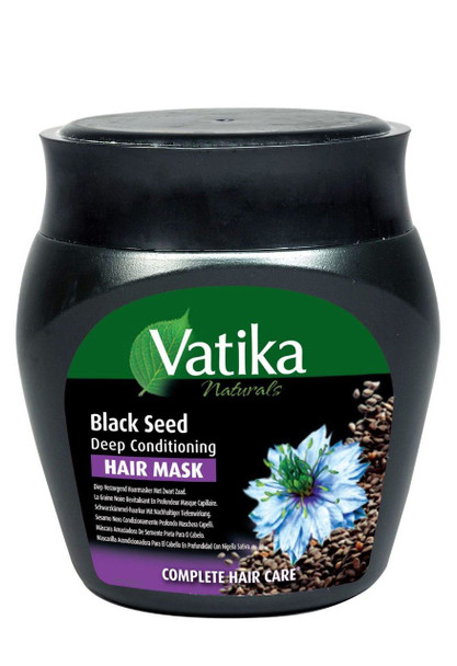 Dabur Vatika Naturals Black Seeds Deep Hair Mask - 500g