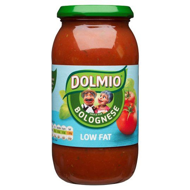 Dolmio Bolognese Sauce Low Fat - 500g - Single Jar (500g x 1 Jar)