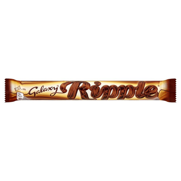 Galaxy Ripple Bars - 33g - Pack of 6 (33g x 6 Bars)