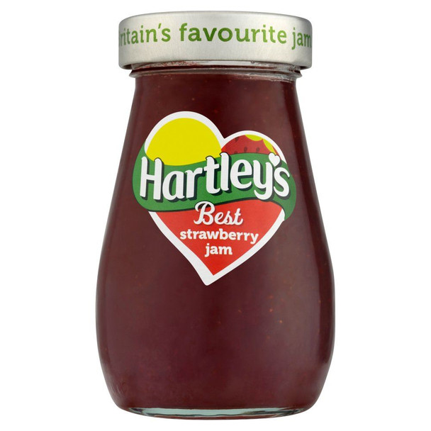 Hartleys Best Strawberry Jam - 340g - Pack of 2 (340g x 2)