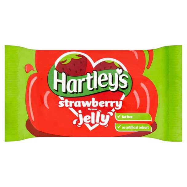 Hartley's Strawberry Jelly - 135g - Pack of 4 (135g x 4)