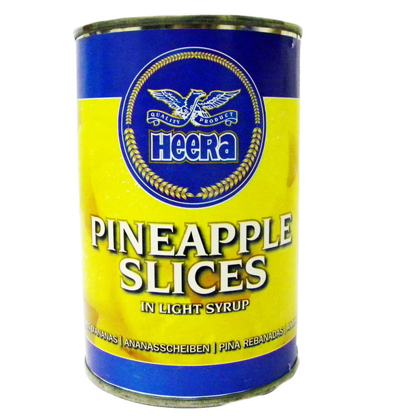 Heera - Pineapple Slices in Light Syrup - 425g (pack of 3)