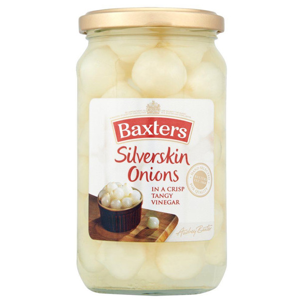 Baxters Silverskin Onions - 475g - Pack of 2 (475g x 2)