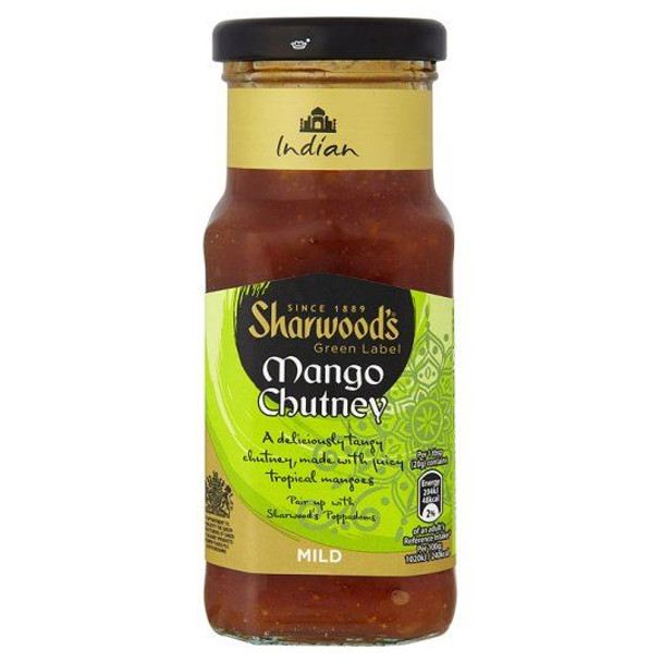 Sharwoods Mango Chutney - 227g - Single Jar (227g x 1 Jar)