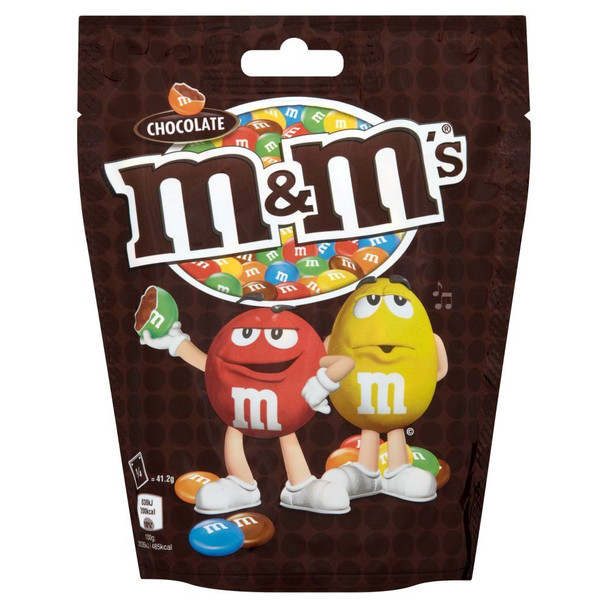 M & M Chocolate Pouch - 165g - Pack of 2 (165g x 2)