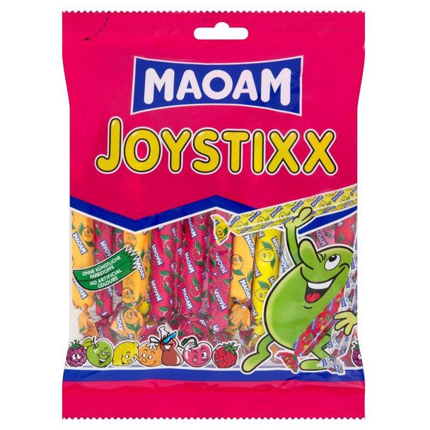 Maoam Joystixx - 215g - Pack of 2 (215g x 2 Packs)