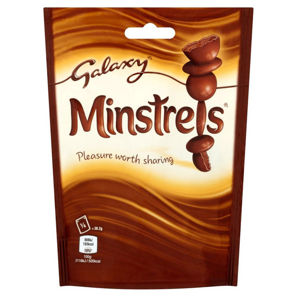 Minstrels Pouch - 153g - Pack of 4 (153g x 4)