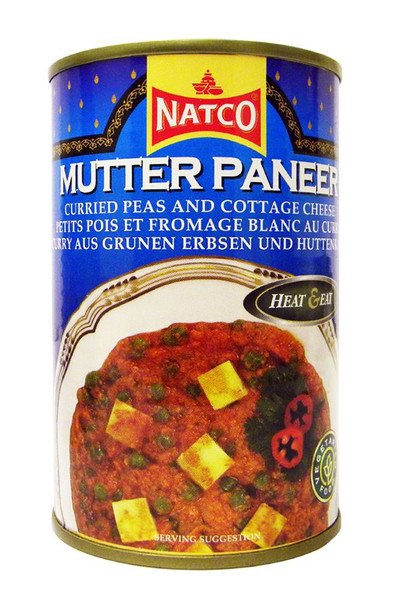 Natco - Mutter Paneer - 450g (pack of 4)