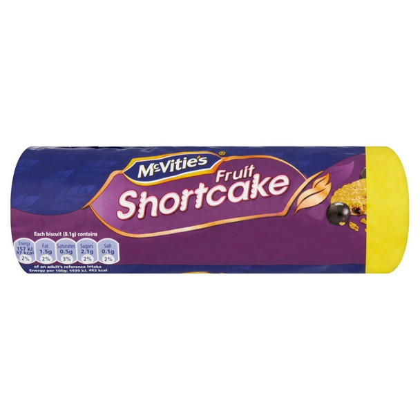Mcvitie's Fruit Shortcake - 200g - Pack of 2