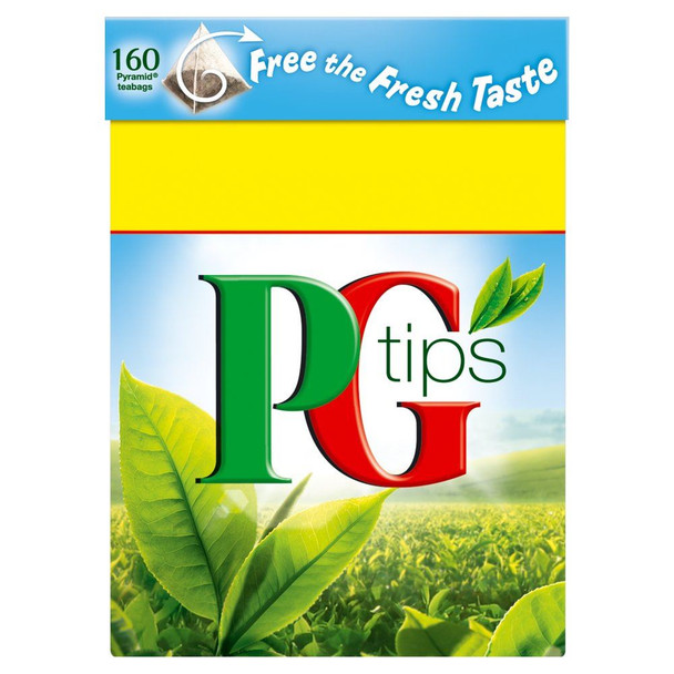 PG Tips Tea Bags - 160's - Pack of 3 (160's x 3)