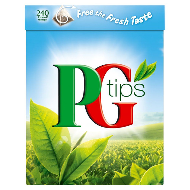 PG Tips Tea Bags - 240's - Pack of 2 (240's x 2)