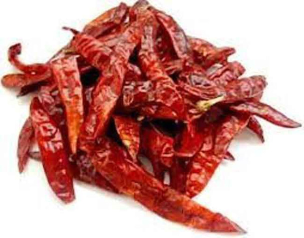 Red Whole Dried Chillies - 100g