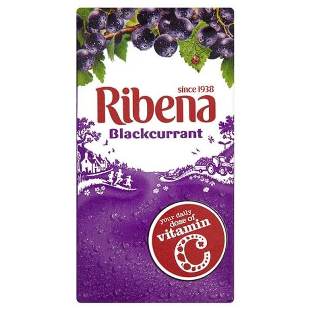 Ribena Blackcurrant - 288ml - Pack of 2 (288ml x 2)