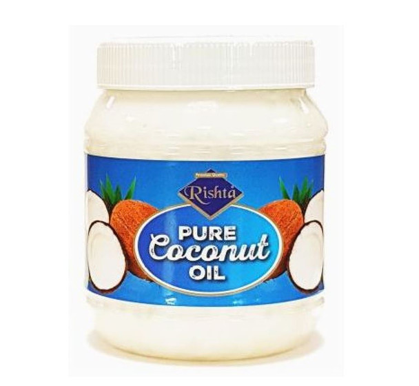 Rishta - Pure Edible Coconut Oil - 500ml (Pack of 6)