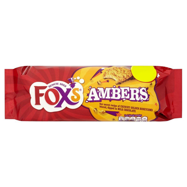 Fox's Amber Original - 170g - Pack of 2 (170g x 2)