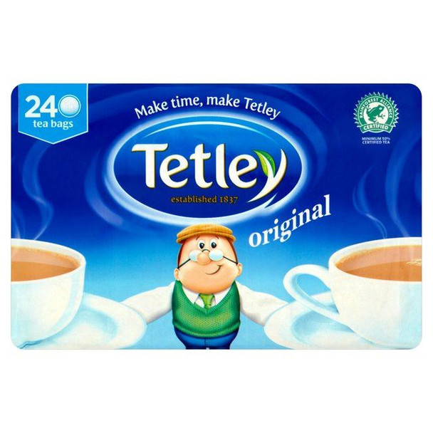 Tetley Original Tea Bags - 240's - Pack of 2 (240's x 2)