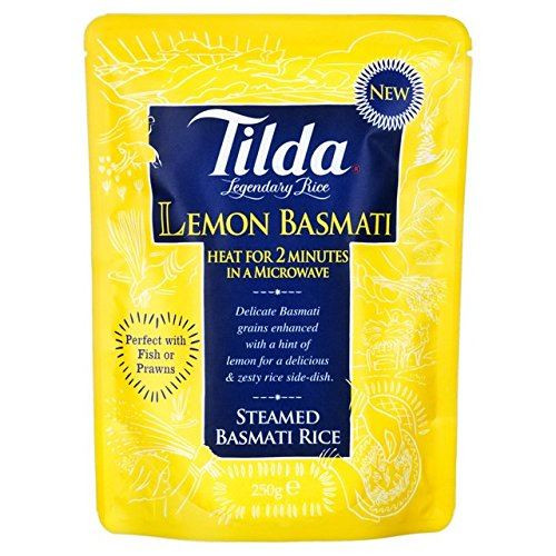 Tilda Steamed Lemon Basmati Rice -6 x 250g