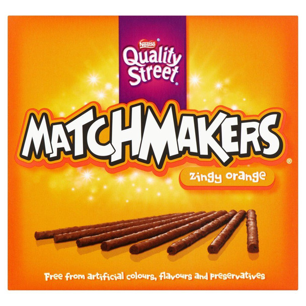 Nestle Matchmaker Zingy Orange - 130g - Pack of 4 (130g x 4 Boxes)
