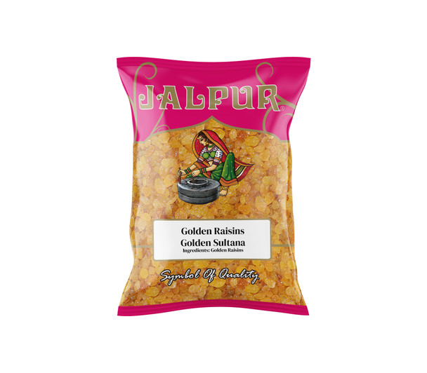 Jalpur Millers Dry Fruit Pack - Golden Sultana 150g - Green Raisins 150g (2 Pack)