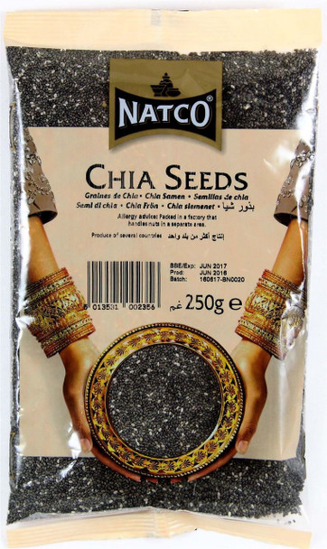 Natco - Raw Chia Seeds - 250g