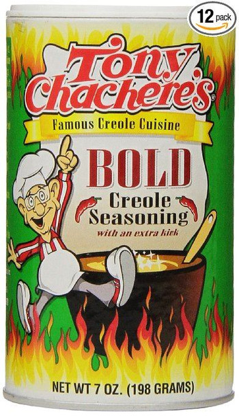 Tony Chachere's - Bold Creole Seasoning - 198g (Pack of 3)