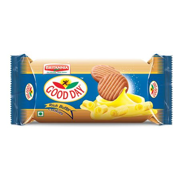 Britannia - Butter Cookies - 90g (Pack of 12)