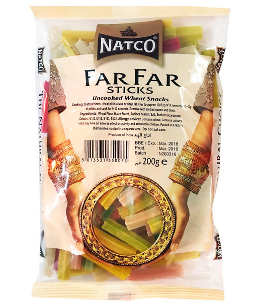 Natco - Far Far Sticks (Uncooked Wheat Snacks) - 200g
