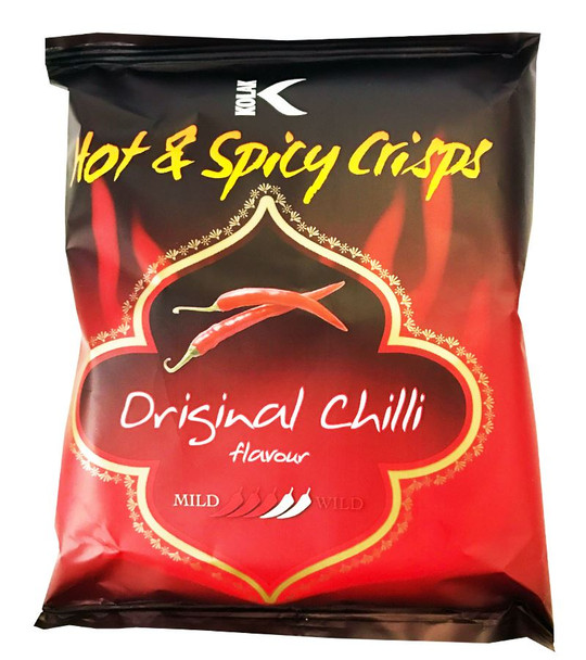 Kolak - Original Chilli Crisps - 25g (Pack of 36)